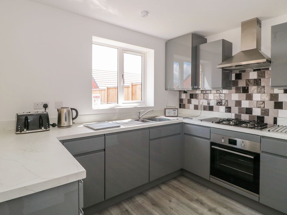 A kitchen with modern appliances and cabinetry at 56 Strothers Avenue Malvern