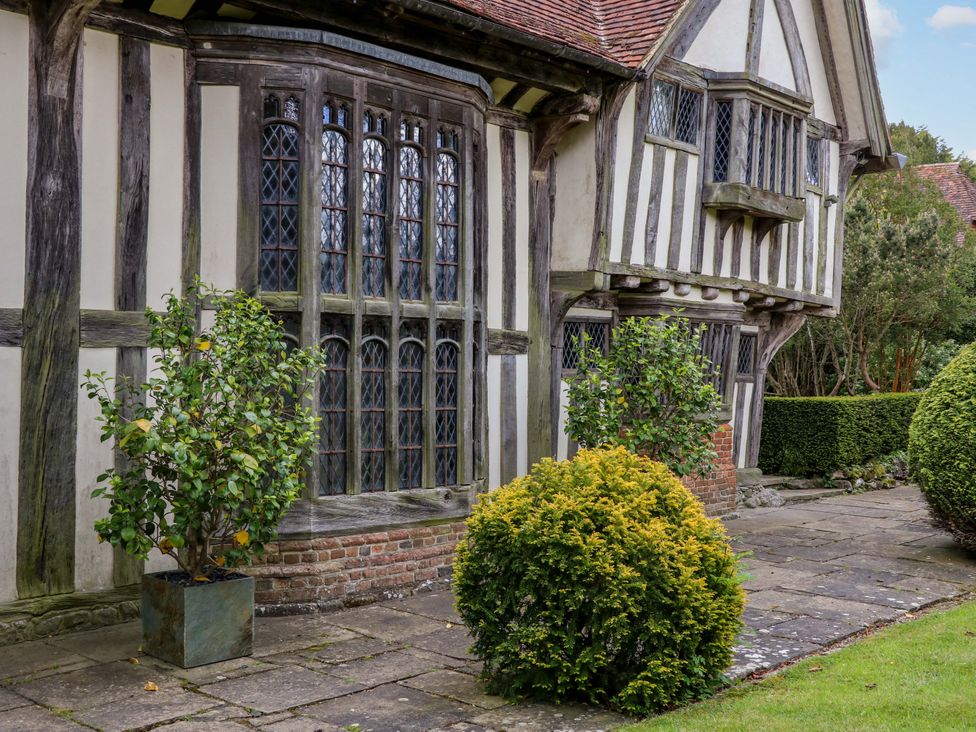 An outdoor view of a house exterior with plants at Dukes Place 