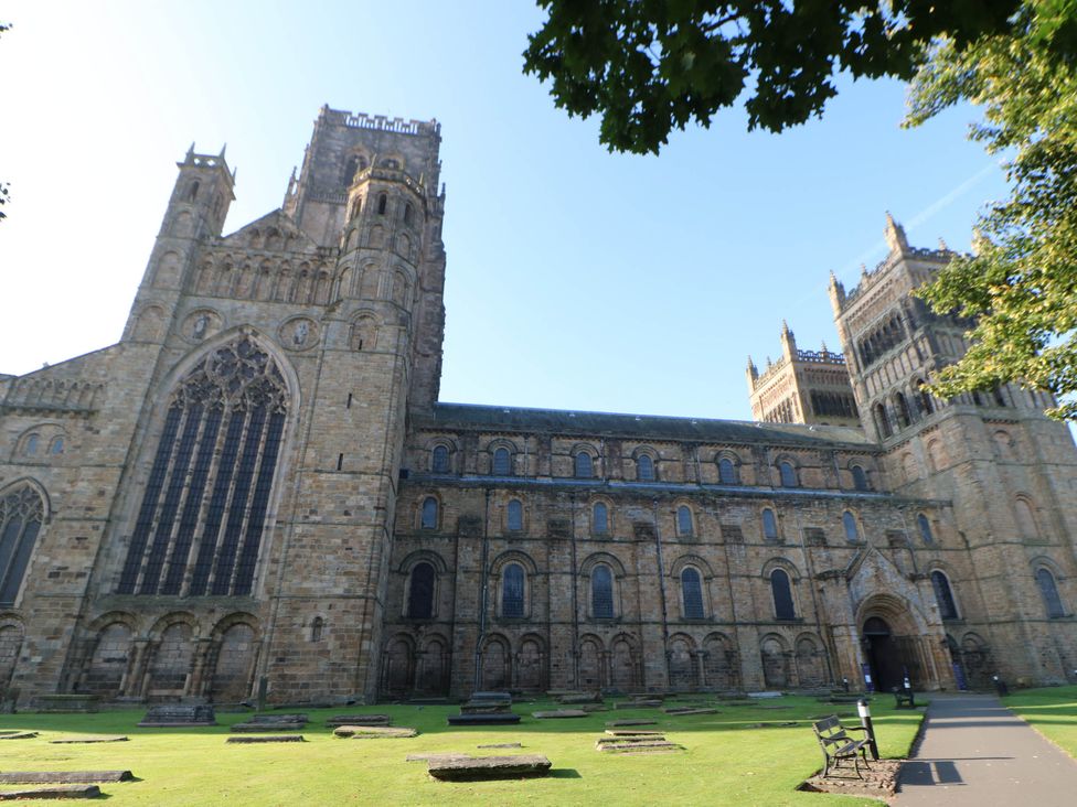 A cathedral with towers and windows at 22 Prospect Terrace, Brancepeth