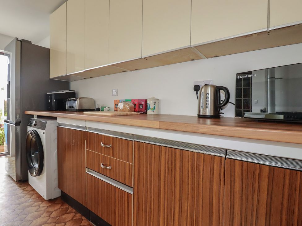 A kitchen with appliances on the counter at 7 Chycoose Parc