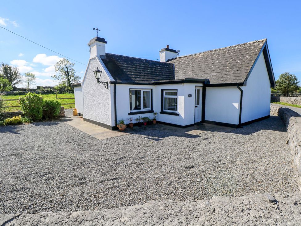 An exterior view of a house at Cahir Cottage in Ballinrobe, County Mayo
