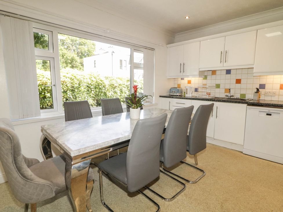 A dining area with a table and chairs at 59 Nursery Avenue, Coleraine
