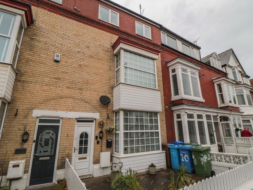 An exterior view of a building with doors and windows at Memory Maker in Bridlington