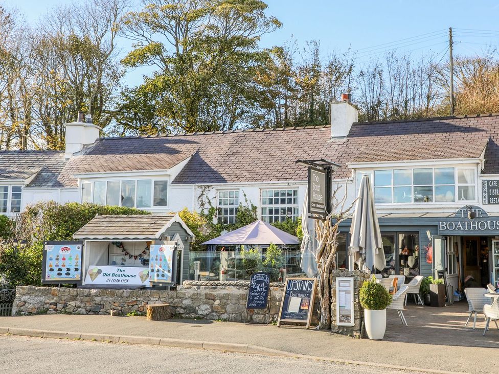 An outdoor view of The Old Boathouse in Pentraeth
