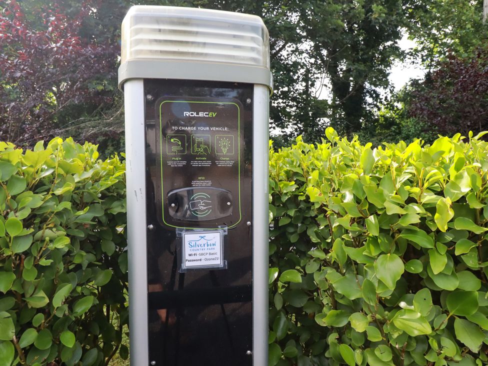 A charging station for electric vehicles at 5 Silverbow