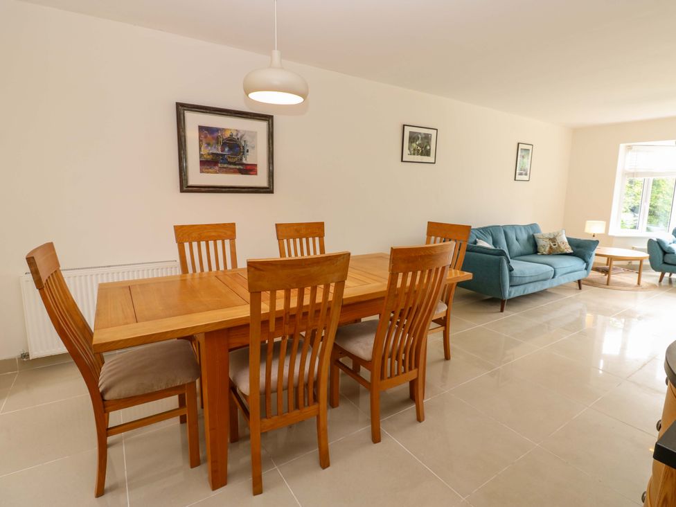 A dining room with a table and chairs at 331 Coniscliffe Road in Darlington