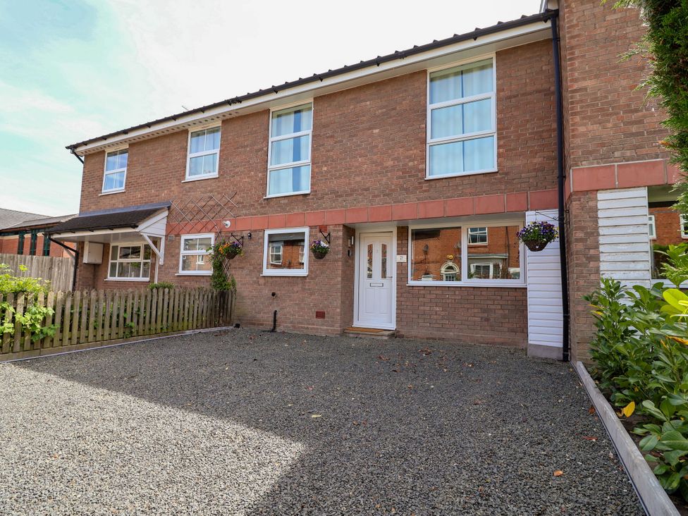 A house with windows and a door at 2 Rookery Close Nantwich