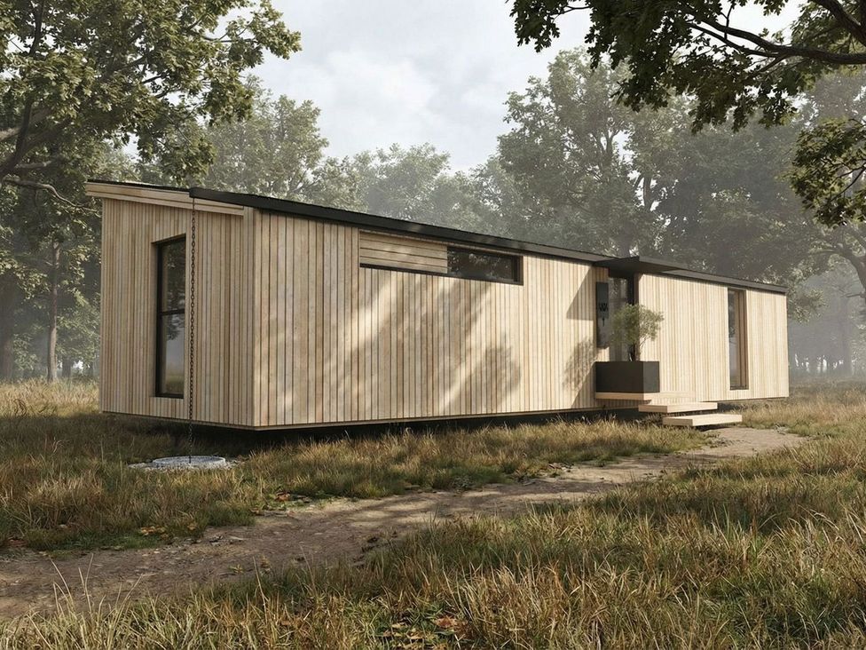 A house with steps and a pathway at Arbora 1.0 Spa (Pet) in Malvern