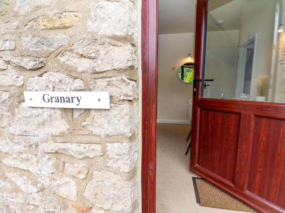 An entrance door leading into Granary in peterculter
