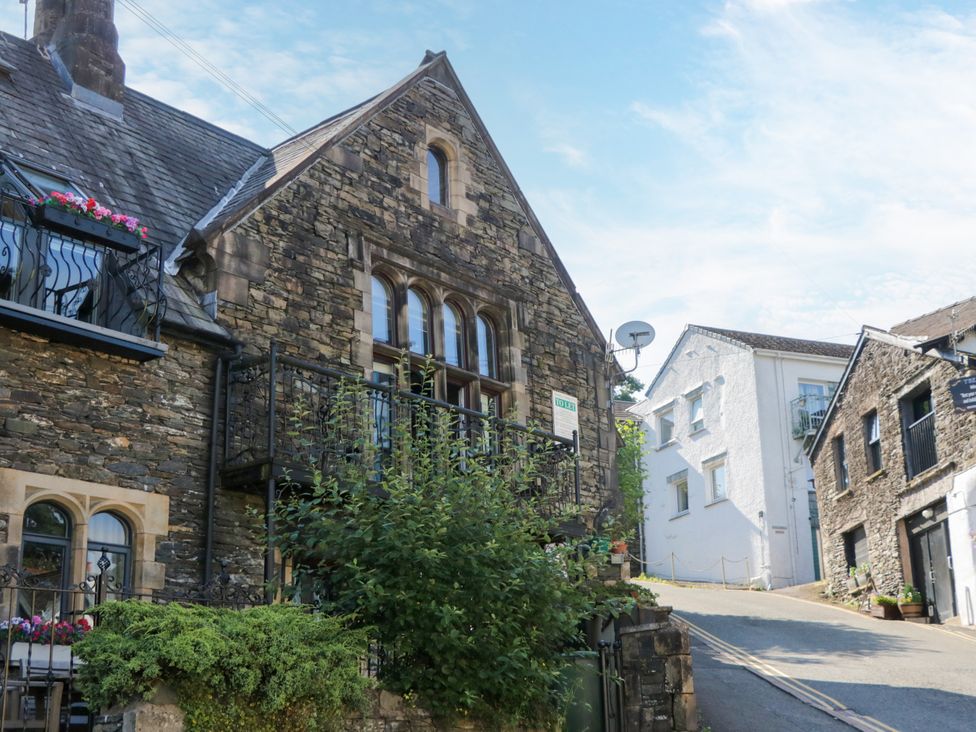 A street view of buildings in Bowness-On-Windermere