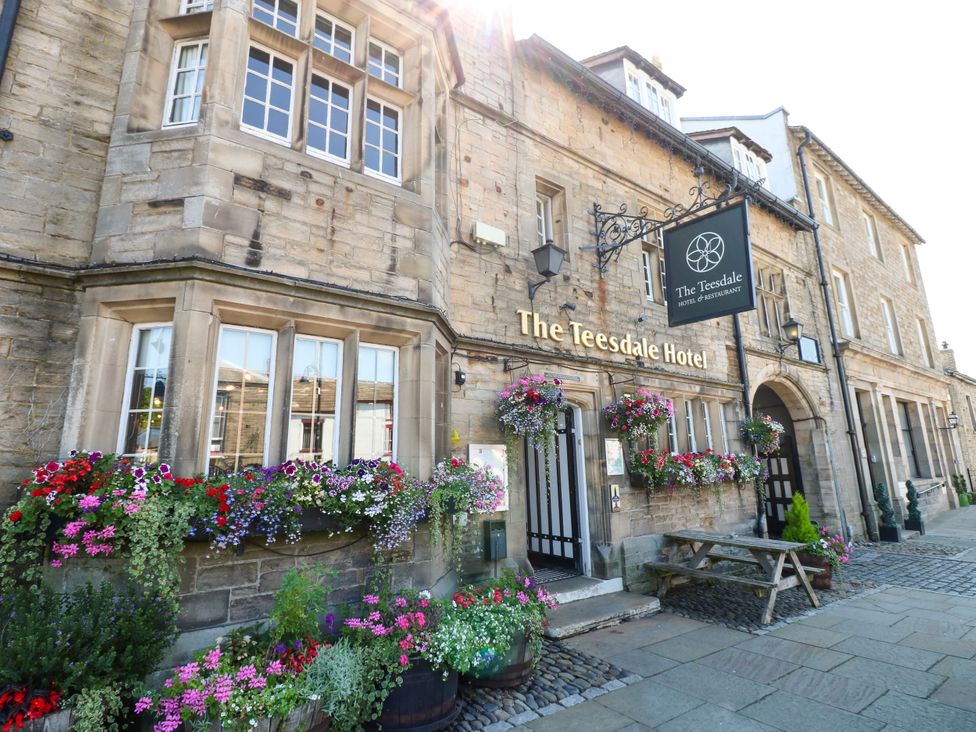 An exterior view of The Teesdale Hotel in Middleton-In-Teesdale