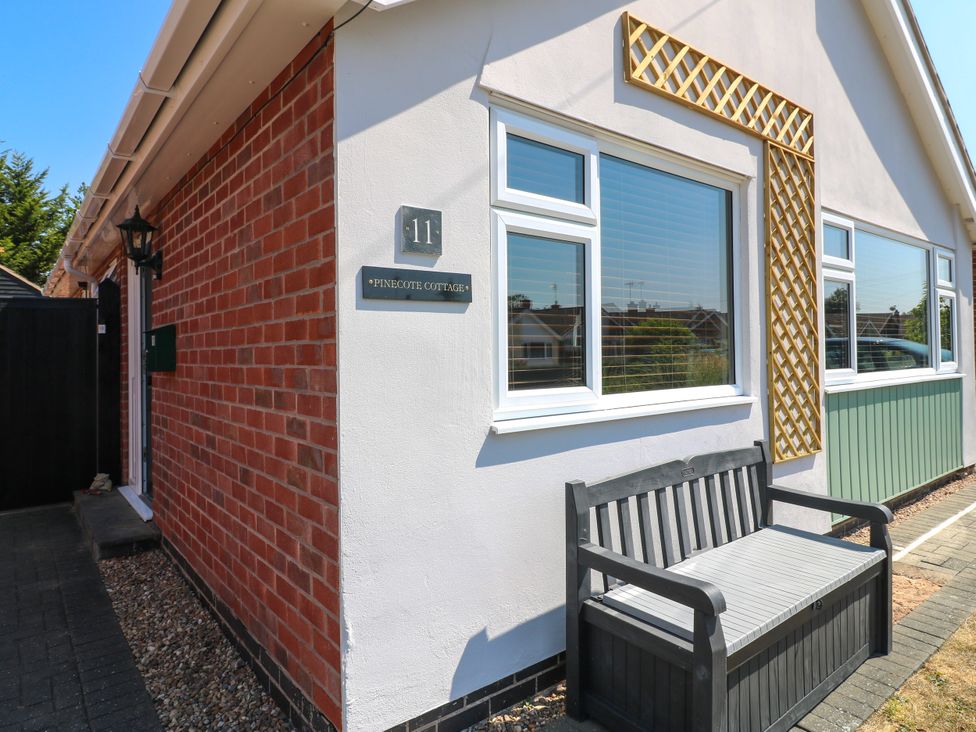 An exterior view of Pinecote Cottage in Nottingham