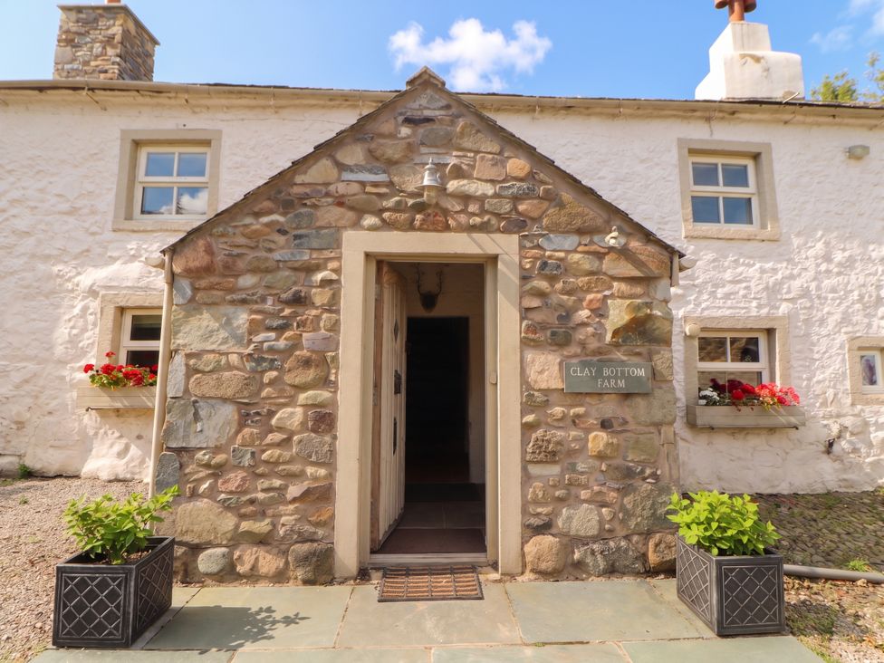 The entrance of Clay Bottom Farm in Hesket Newmarket