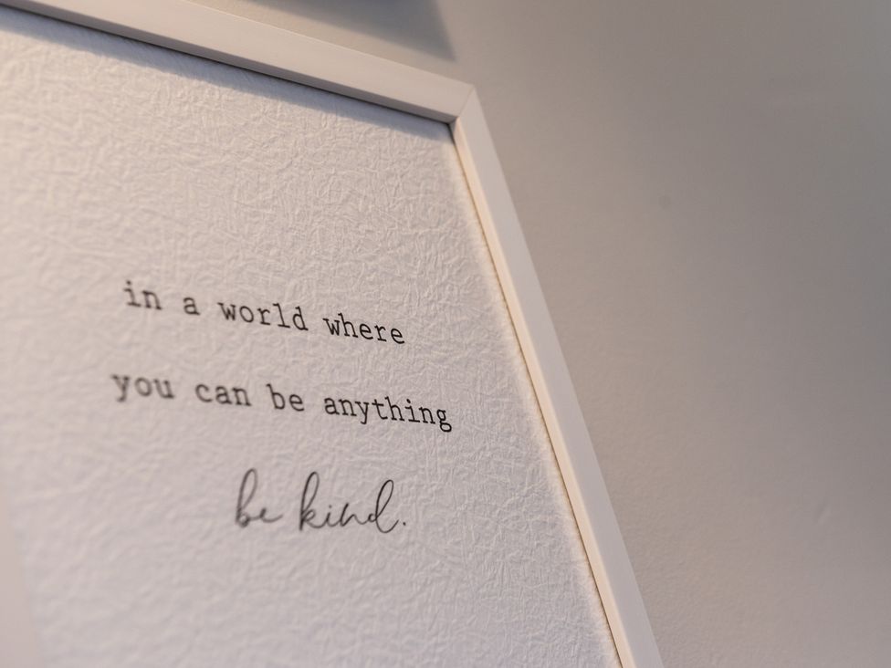 A framed quote on a wall at 38 Ashville Avenue Scarborough