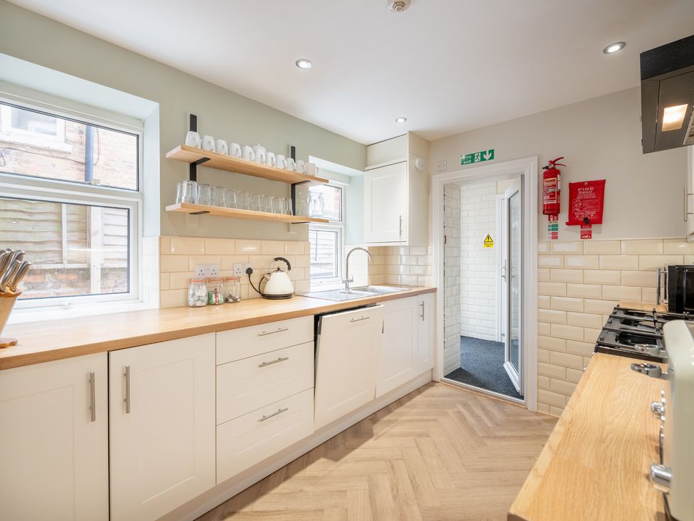 A kitchen with a sink and stove at 125 Columbus Ravine Scarborough