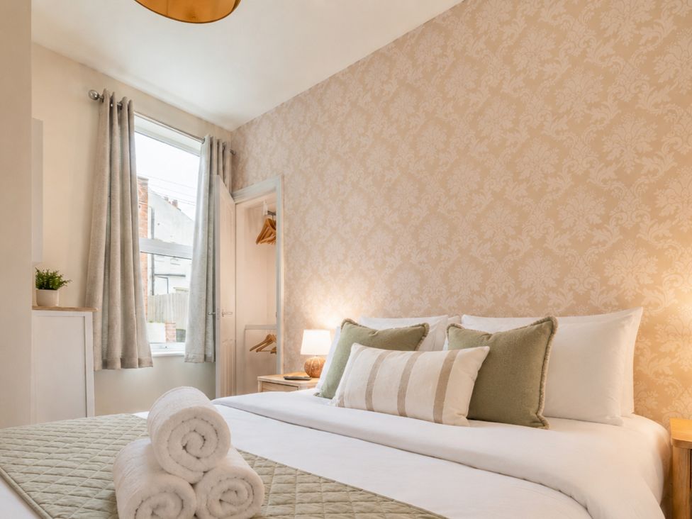 A bedroom with a bed and window at 125 Columbus Ravine Scarborough