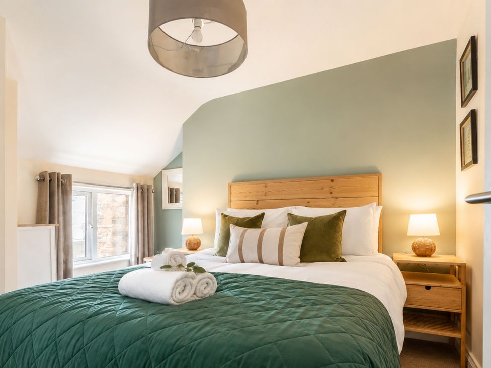 A bedroom with a bed and window at 125 Columbus Ravine Scarborough