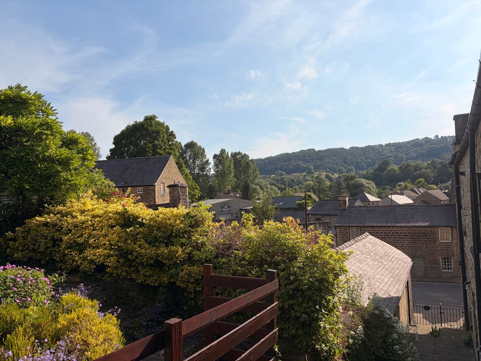 A view of houses and greenery in Bakewell