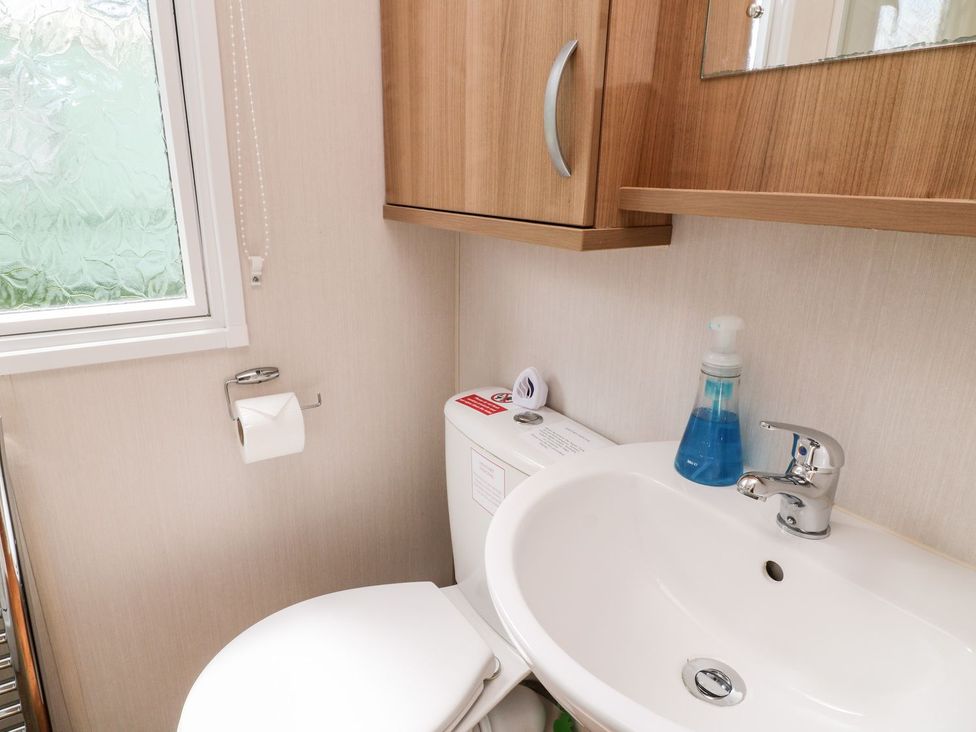 A bathroom with a sink and toilet at Brent Tor Tavistock