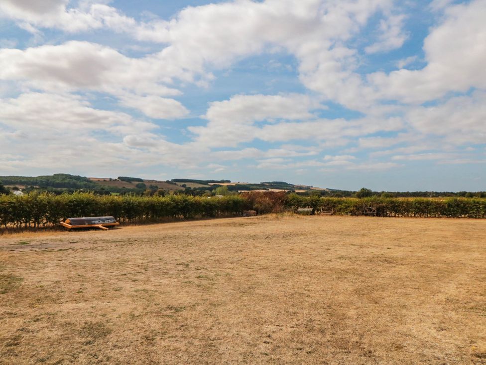 A view of an outdoor area with hills and clouds at 45 St. Hildas Street Sherburn