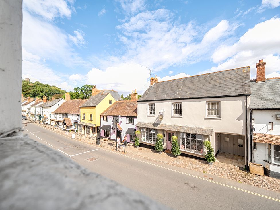 A view of houses along a street at House in historic village - Sleeps 6 Dunster