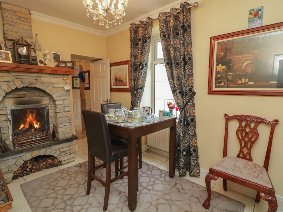 A dining room with a table and chairs at Bruckless Rest Fine Country Dining B&B Bruckless
