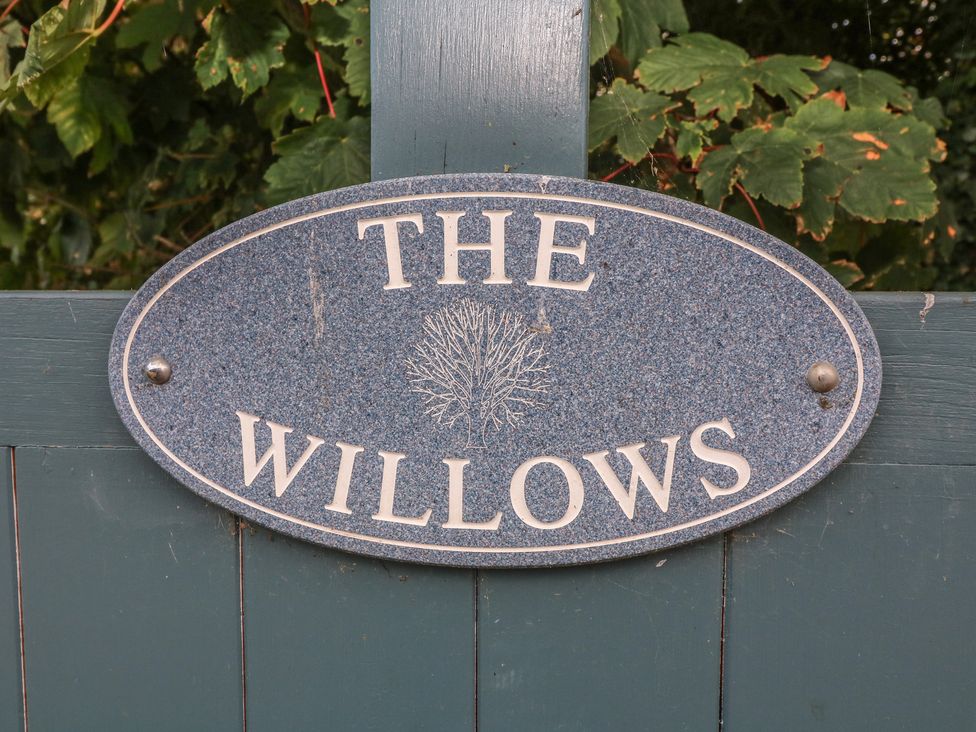A sign that reads The Willows at The Willows in Mablethorpe