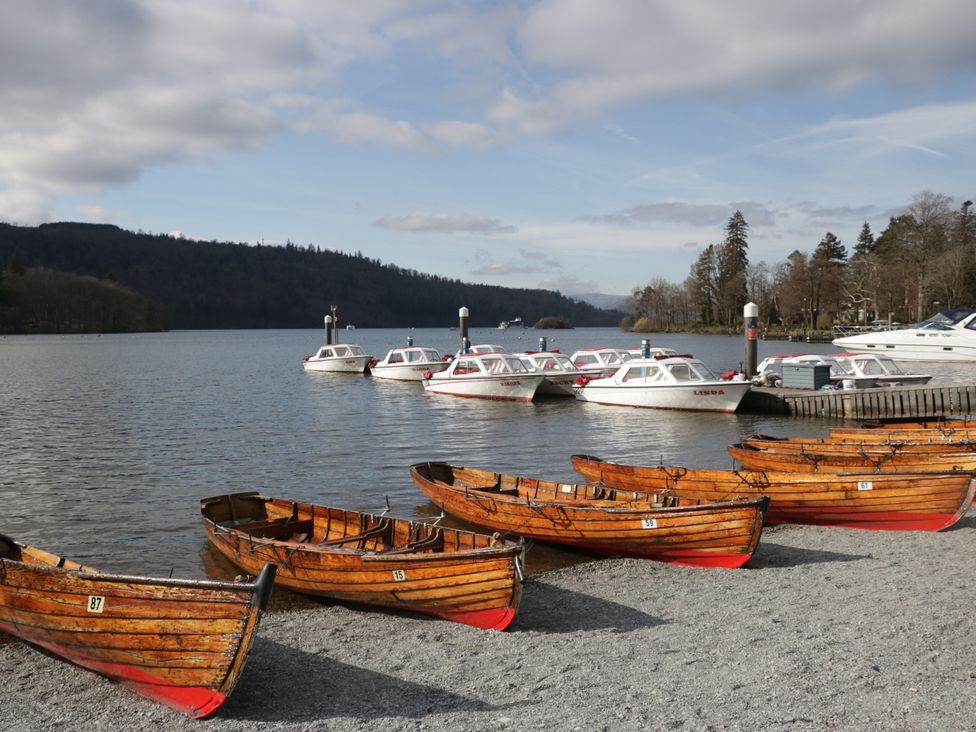 A view of boats on a river at 10 Rayrigg Rise Bowness-On-Windermere
