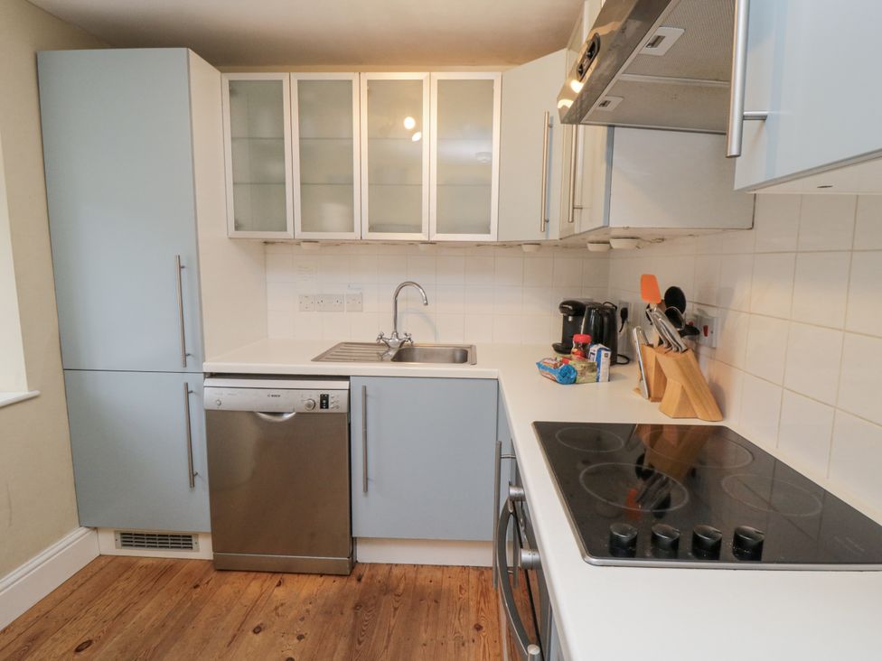 A kitchen with cabinets and appliances at Brookleigh in Hutton-le-Hole