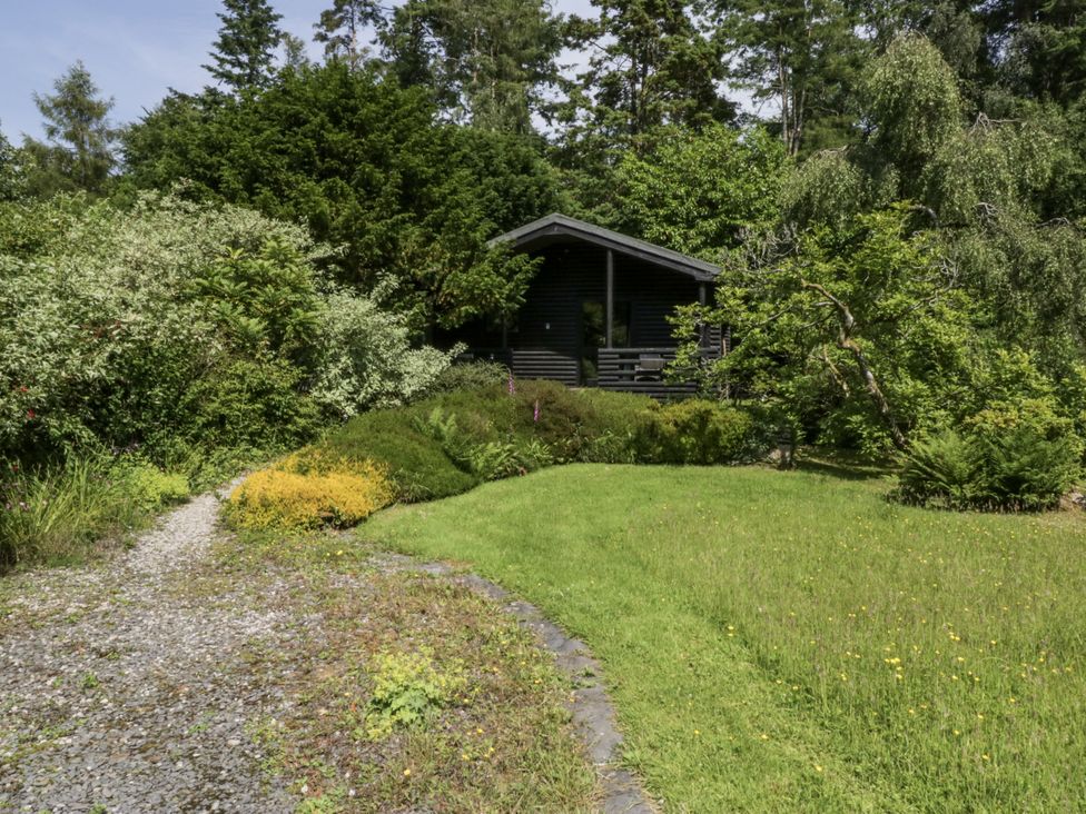 A house surrounded by a garden at Grasmere Spark Bridge near Greenodd