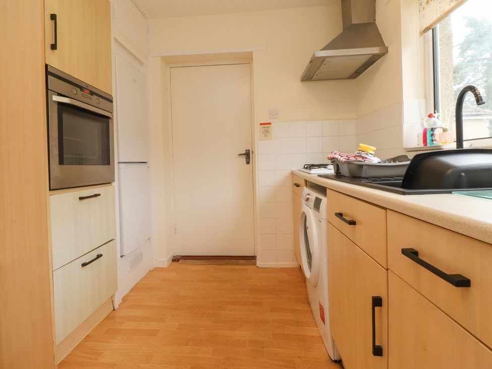 A kitchen with appliances and countertop at Wynnville in Embsay near Skipton