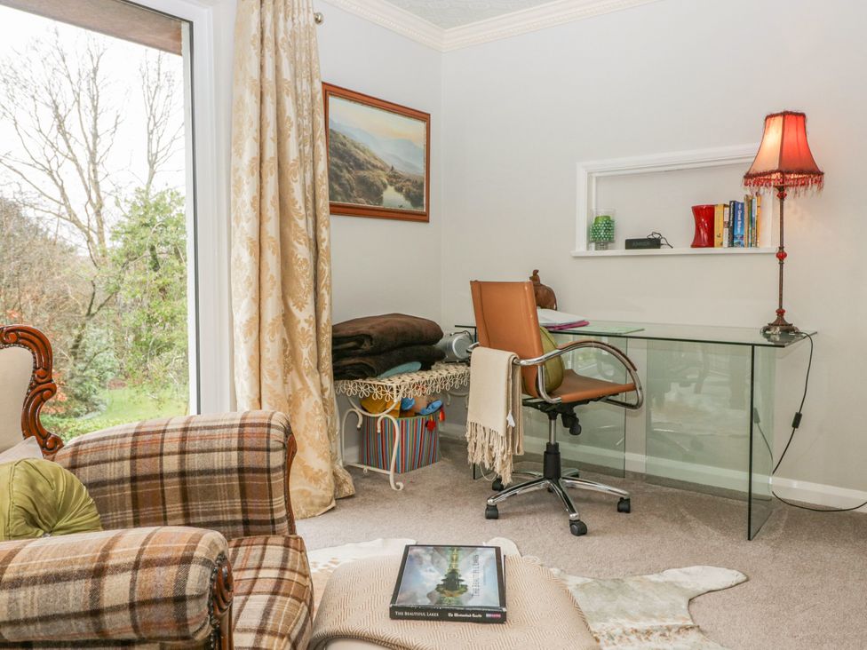 An office with a desk and chair at Kempton Bowness-on-Windermere