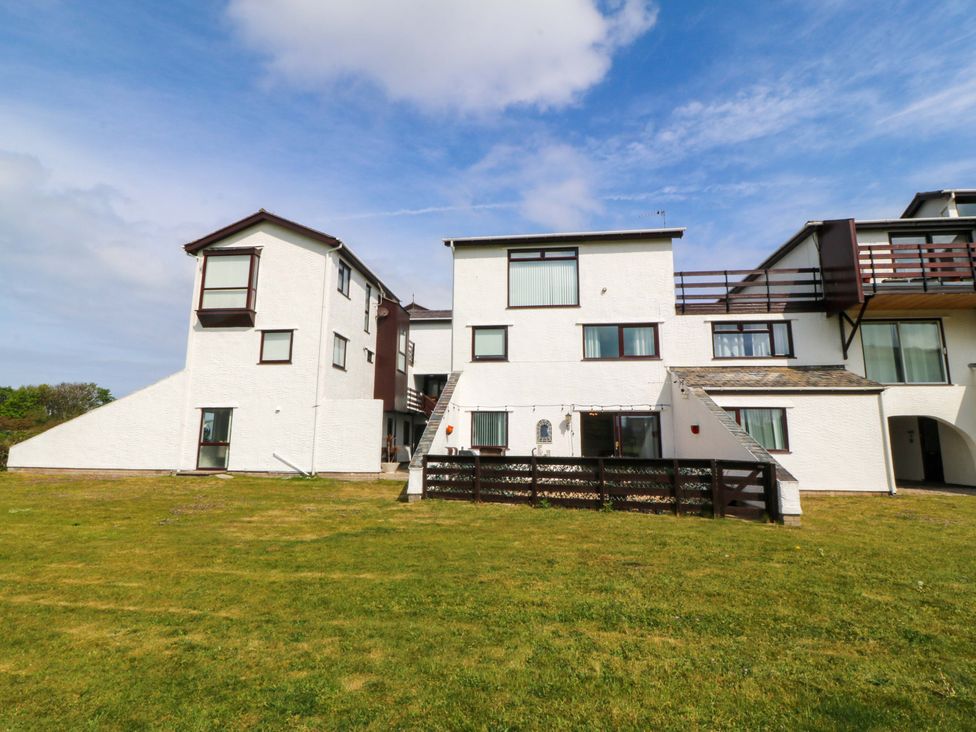 A building with multiple windows and balconies at Beach House (Ty Traeth) in Deganwy