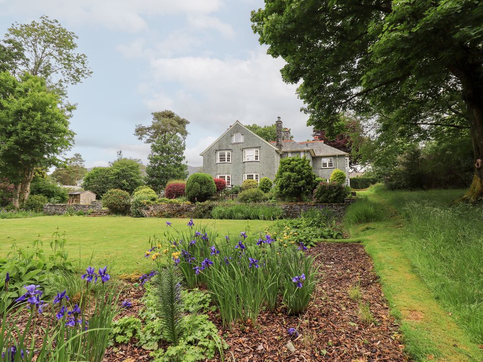 A house with a garden in front at Little Ellers Portinscale near Keswick