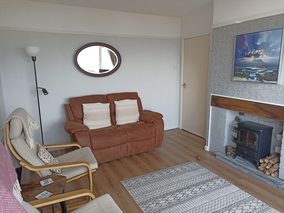 A living room with a sofa and an armchair at Dubrovnik 