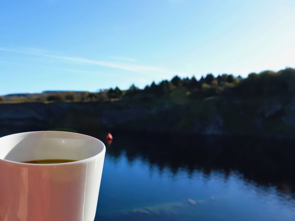 A cup by water at Boavista in Carnforth