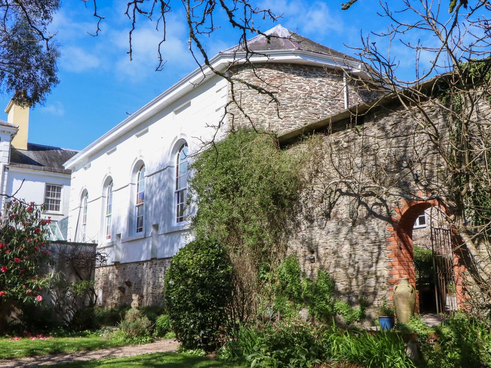 A building and garden area at The Music Room near Aveton Gifford