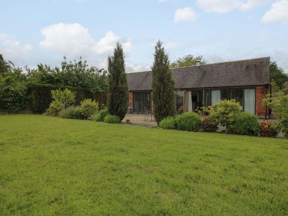 A house with trees and a garden at Meeson View in Meeson near Waters Upton